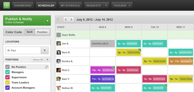 Best Employee Scheduling App Mac